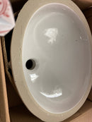 American standard 9482.000.020 Ovalyn Universal Access Undermount Bathroom Sink in White