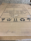 Elegant Decor Monet 32" x 24" Rectangle Metal Frame Mirror in Brass