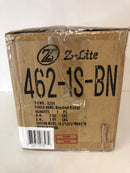 Z-Lite Savannah Single Light 10" Tall Bathroom Sconce with a Clear Glass Shade