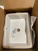 Kohler K-8189-0 Verticyl 17-1/8" Undermount Bathroom Sink with Overflow, White