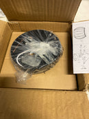 Modern Black Semi Flush Mount Ceiling Light w/ Crystal Shade NEW W-ZM-BX01203ABL