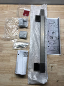 hansgrohe 41759340 AddStoris Shower Door Handle, Brushed Black Chrome