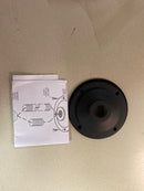 Kichler 15601BKT Surface Mounting Flange for 12v or 120v Landscape Fixtures - Textured Black