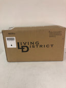 Elegant Lighting Mel 15" Wall Sconce with Linen Shade