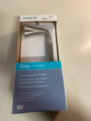Moen Y1208BN Oxby Wall Mounted Single Post Tissue Holder - Brushed Nickel