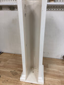 Kohler K-2767-0 Tresham Fireclay Pedestal Only for the K-2757 and K-2758 Bathroom Sinks - White