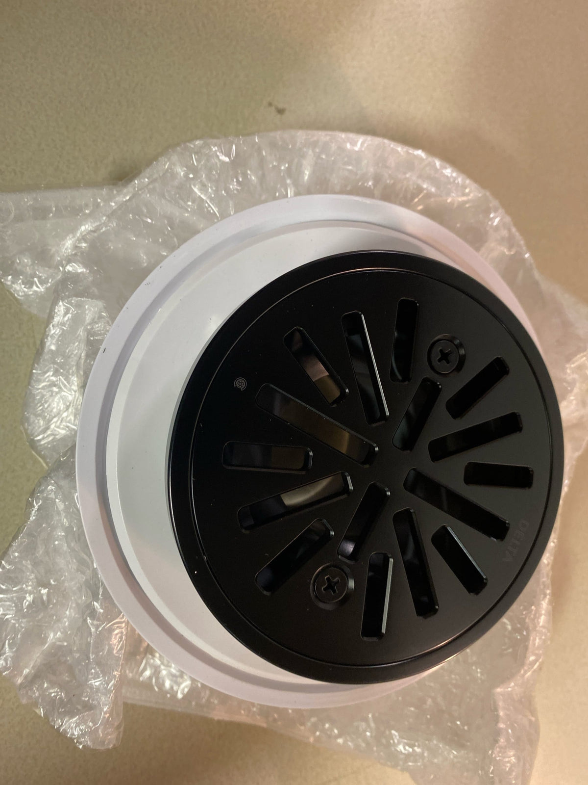 Delta DT061411-BL 4" Tile-In Round Shower Drain - Matte Black