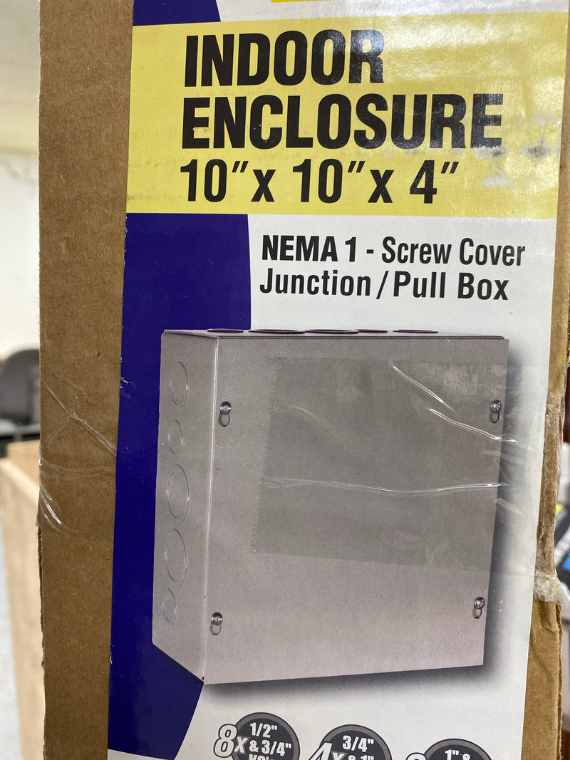 Raco  Rectangle  Steel  Weatherproof Screw Cover Pull Box