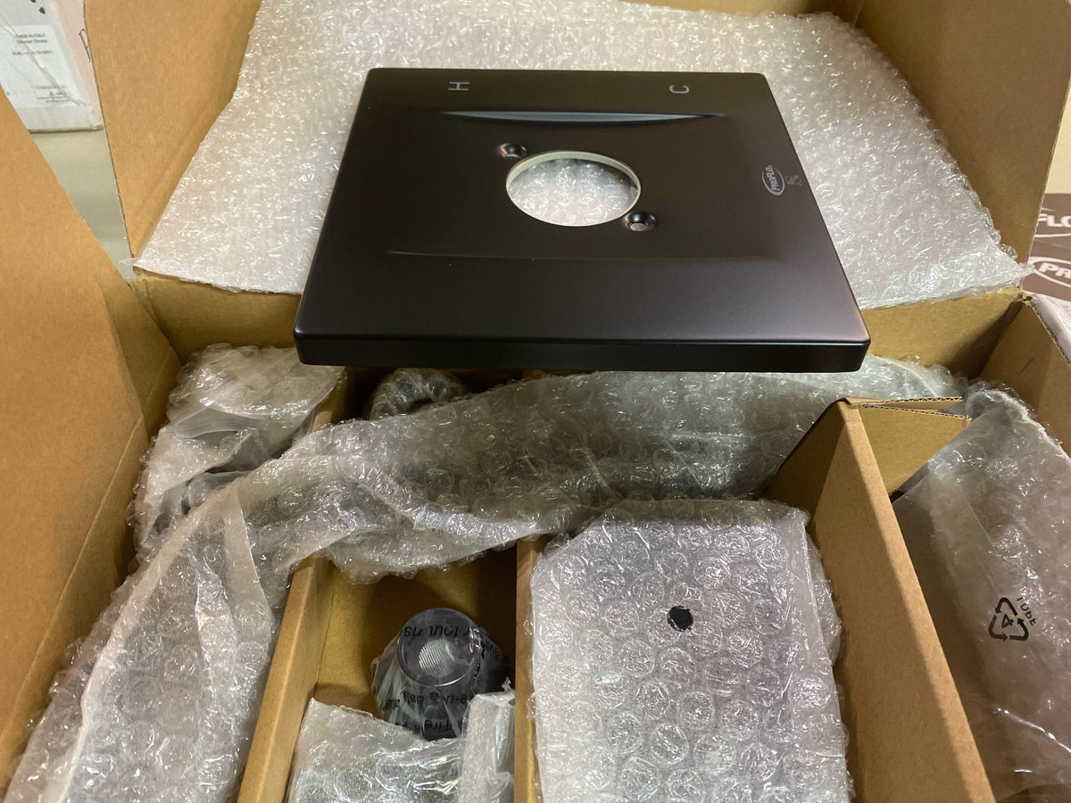 PROFLO PF9820G2 Kelper Shower Only Trim Package with 1.8 GPM Single Function Shower Head - Less Rough-In Valve - Matte Black