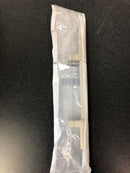 Alno Vita Bella 4" Center to Center Modern Knurled Bar Cabinet Pull with L Posts