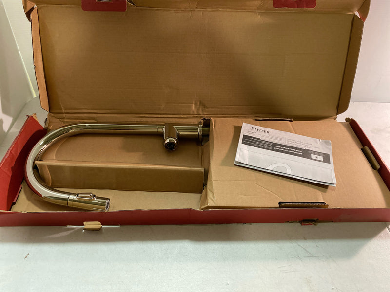 Pfister GT529-TNTD Tenet 1.8 GPM Single Hole Pull Down Kitchen Faucet - Less Handle - Polished Nickel