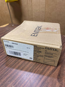 Emtek 2285TDUS4 Modern Tubular Robe Hook with Step Disc Rosette - Satin Brass