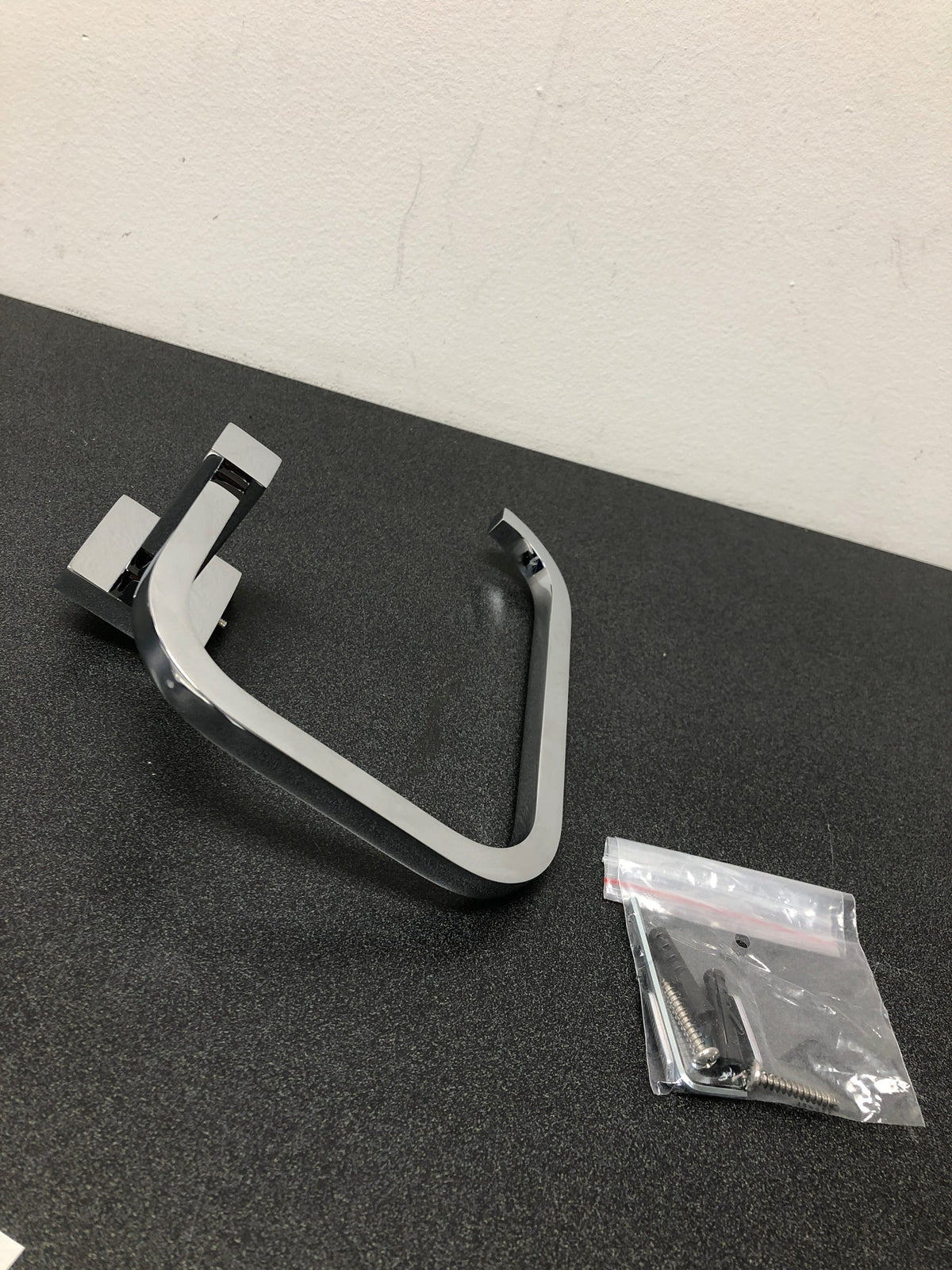 Signature Hardware 317846 Ultra 6-1/2" Wall Mounted Towel Ring - Chrome