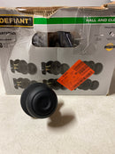 Defiant 32TGX930BD6 Hartford Matte Black Hall/Closet Door Knob Contractor Pack