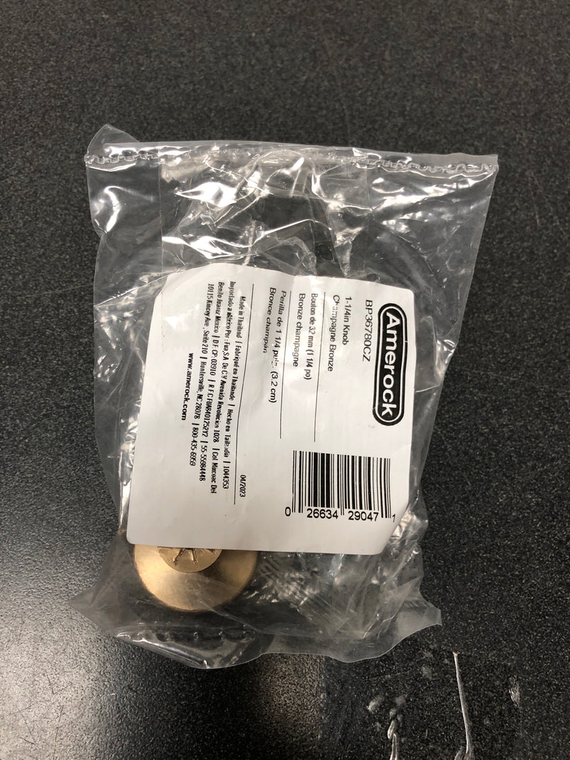 Amerock Factor 1-1/4 Inch Mushroom Cabinet Knob