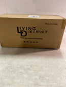 Elegant Lighting LDOD4006BK Raine 13" Tall LED Outdoor Wall Sconce - Black