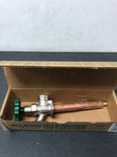 Prier products C-144X06 1/2 in. x 6 in. Brass Crimp PEX Heavy Duty Frost Free Anti-Siphon Outdoor Faucet Hydrant