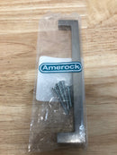 Amerock monument 6-5/16 in (160 mm) center-to-center satin nickel cabinet pull