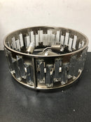 Lamober ZY230INC03-SN Ralap 52 in. Indoor Chandelier Satin Nickel Ceiling Fan with Light Kit and Remote Control