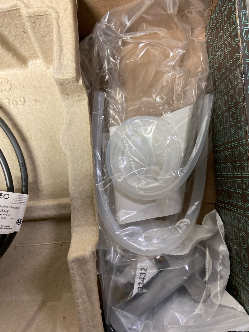 Brizo 61320LF-H-SS Odin 1.0 GPM Single Hole Instant Hot Faucet Water Dispenser - Less Tank - Brilliance Stainless