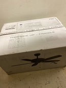 MINKA-AIRE F695-HBZ Kafé 52" 5-Blade Ceiling Fan in Heirloom Bronze Finish with Aged Boardwalk Blades