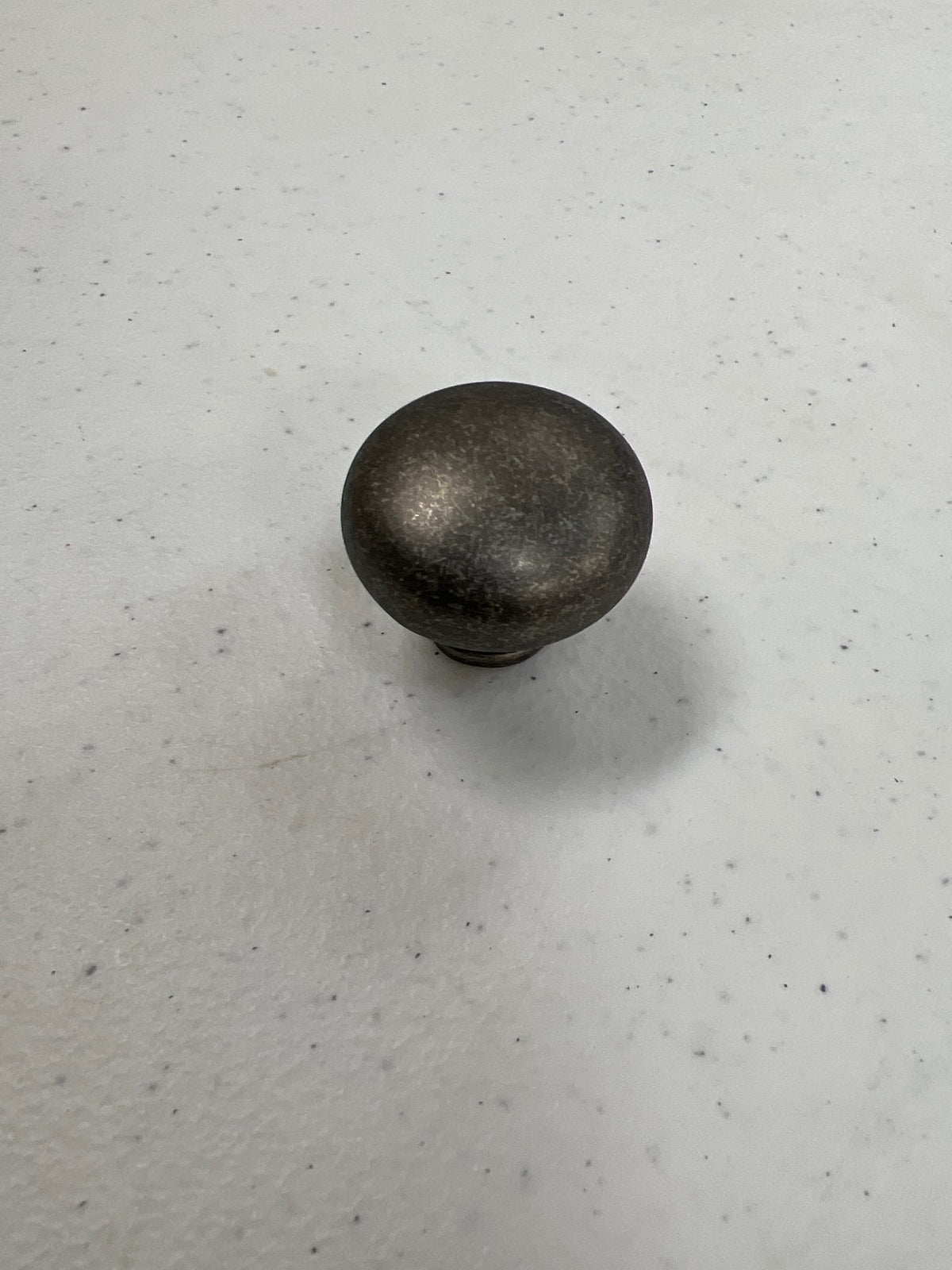 Hickory Hardware P771-BNV Cottage 1-1/4" Vintage Farmhouse Country Smooth Mushroom Cabinet Knob / Drawer Knob - Black Nickel Vibed