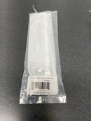 Elements 176PC Naples Short 5-1/16" (128 MM) Center to Center Solid Steel Bar Style Cabinet Handle / Drawer Pull - 6-7/8" Long - Polished Chrome