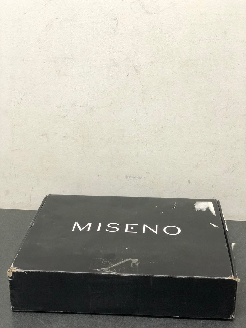 Miseno MNO1343LZBN Mia Widespread Bathroom Faucet - Includes Brass Push-Pop Drain Assembly - PVD Brushed Nickel