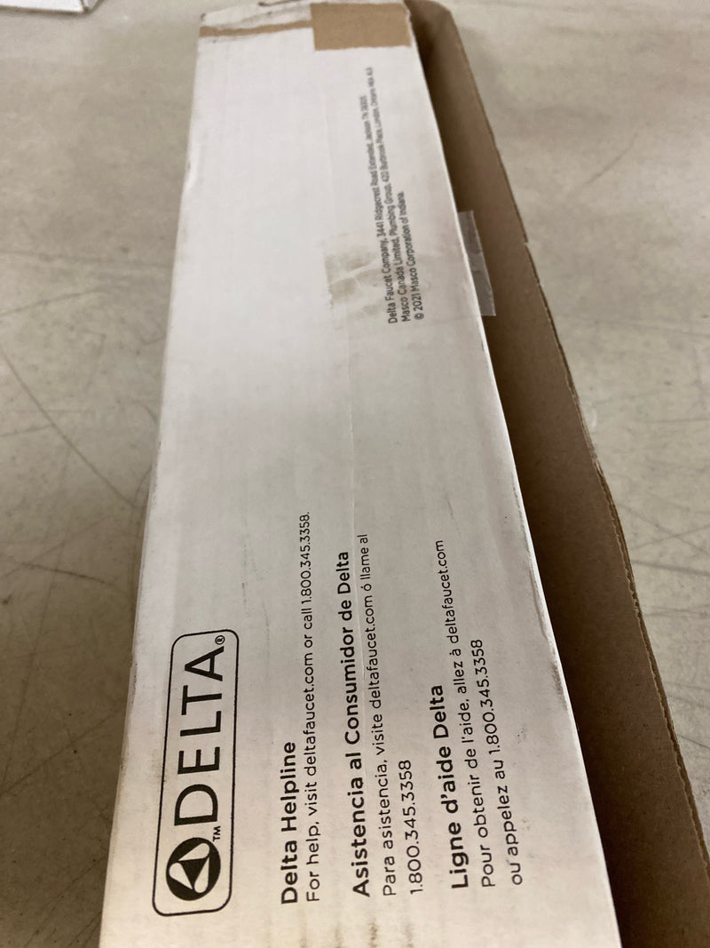 Delta U4998-BL 14" Ceiling Mounted Shower Arm and Shower Arm Flange - Matte Black