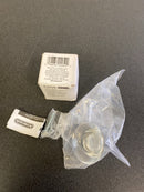 Amerock Glacio 1-3/4 in. Dia (44 mm) Clear/Polished Nickel Round Cabinet Knob