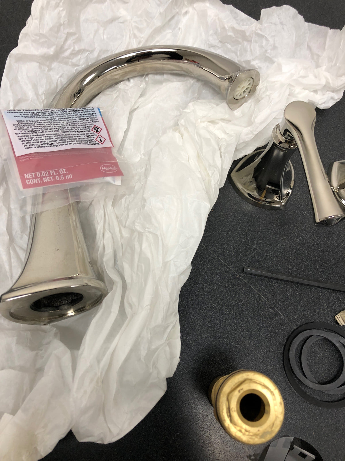 American Standard T722900.013 Estate Deck Mounted Roman Tub Filler with Built-In Diverter - Polished Nickel PVD