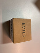 Emtek 8569US14 Square Style Brass Modern One-Sided Deadbolt - Polished Nickel