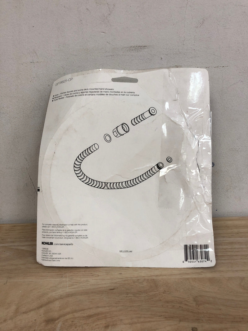 Kohler K-GP78825-CP 59" Flex Hose Kit - Polished Chrome