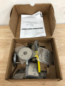 Emtek C520DTUS15 Dumont Privacy Door Lever Set from Brass Modern Collection with Concealed Screws - Satin Nickel