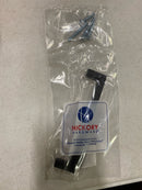 Hickory Hardware 10 Pack Solid Core Kitchen Cabinet Pulls, Luxury Cabinet Handles, Hardware for Doors & Dresser Drawers, 5-1/16 Inch (128mm) Hole Center, Matte Black, Skylight Collection