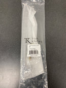 Top Knobs TK5BLK Arched 8 Inch Center to Center Bar Cabinet Pull from the Sanctuary Collection - Flat Black