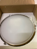 Hinkley Barton Medium Flush Mount, Gloss White