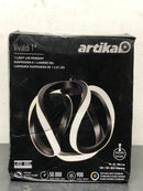 Artika PDT1-VIC-HD2BL Vivaldi 16-Watt 1 Light Matte Black Modern 3 CCT Integrated LED Mini Pendant Light Fixture for Kitchen Island