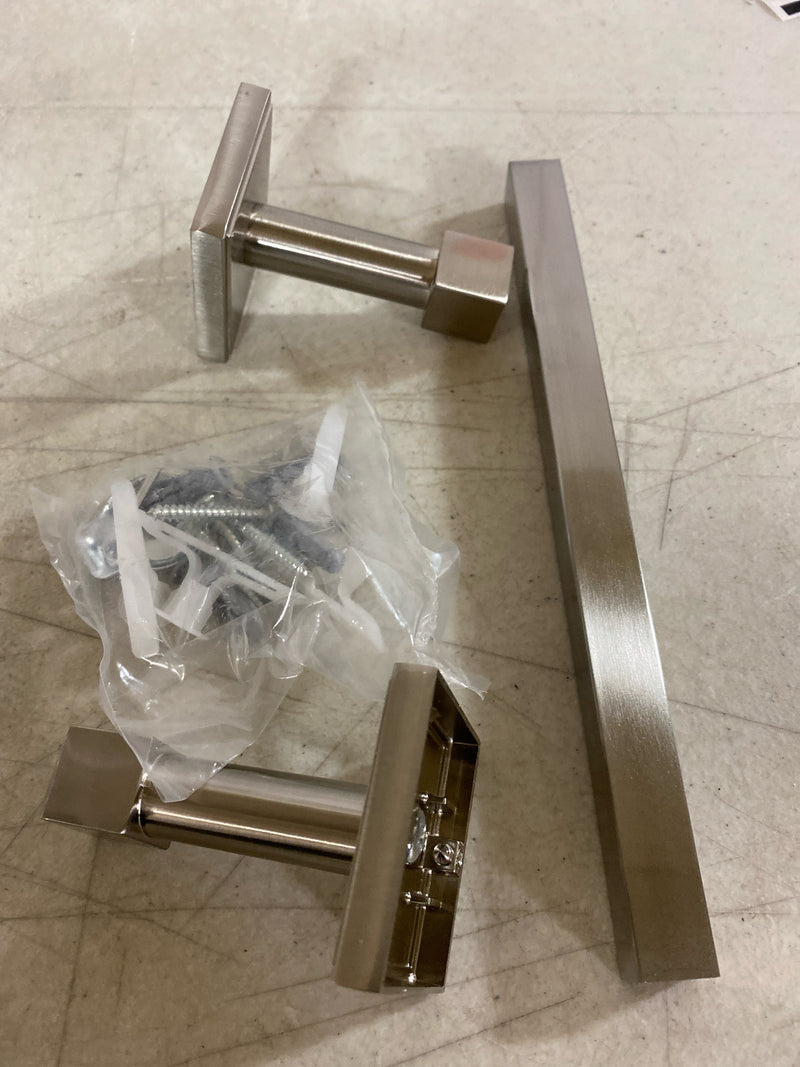 Amerock Appoint Brushed Nickel 8 inch (203mm) Towel Bar, BH36075G10