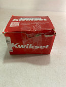 Kwikset 158SQT-514S.STRKP Halifax Square Rose Single Cylinder Deadbolt SmartKey with 6AL Latch and Square Corner, Round Corner and 5303 Round Corner Full Lip Strikes KA3 - Matte Black