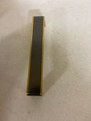 Sietto P-2000-6-G-SB Fusion 6 Inch Center to Center Handle Cabinet Pull - Gunmetal / Satin Brass