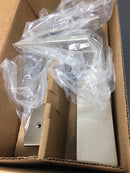 Emtek 12B3US15 Brass Modern Door Configuration 2 Thumbturn Multi Point Trim Lever Set with American Cylinder Above Handle - Satin Nickel