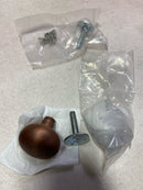 Signature Hardware 480933 Hubbard Solid Brass Dummy Set Door Knob Set