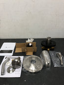 Glacier bay HD873X-0804 Builders Single Handle 1-Spray Tub and Shower Faucet 1.8 GPM in Brushed Nickel (Valve Included)