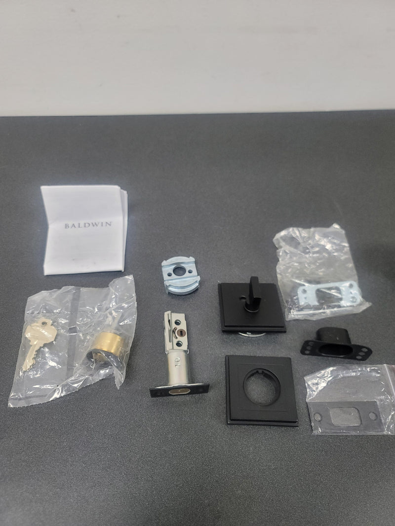 Baldwin Hollywood Hills Single Cylinder Keyed Entry Deadbolt - Satin Black