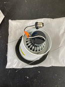 Elco EL713CT5W The Slant System 6" Integrated LED Sloped Baffle Recessed Trim - 1050 Lumens 5000 Kelvin - White