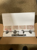 Generation lighting 41173-05 Oslo 27.5 in. 4-Light Chrome Contemporary Transitional Dimmable Wall Bath Vanity Light with Clear Seeded Glass Shades