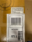 Capital Lighting 647311WS Finn 12" Tall Wall Sconce - White Wash / Matte Brass