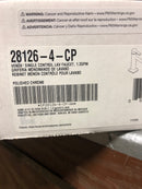 Kohler K-28126-4-CP Venza 1.2 GPM Single Hole Bathroom Faucet - Polished Chrome