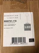 Generation Lighting 8000701-119 Mena Rechargeable Outdoor Table Lamp - Green